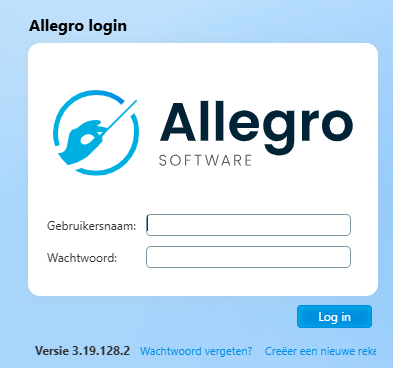 Login op PC